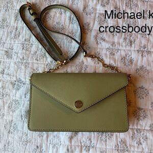 Michael Kors Olive Crossbody Bag